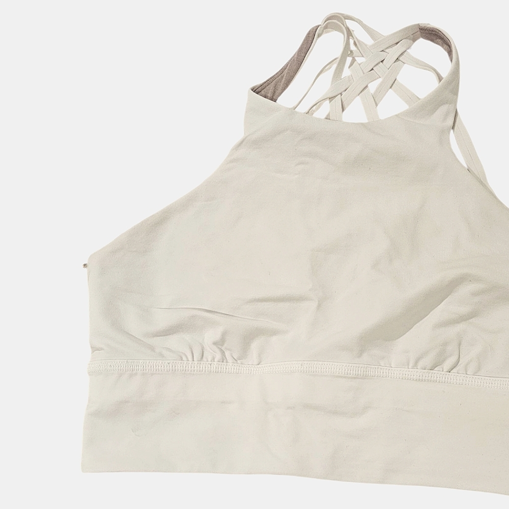 Lululemon Longline High Neck Energy Sports Bra Crop Top - Picture 2 of 5